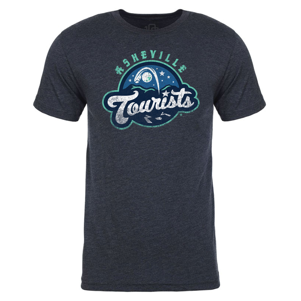Asheville Tourists Mens Retro Vintage T-Shirt