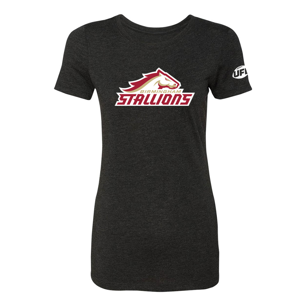 Birmingham Stallions Womens Logo T-Shirt