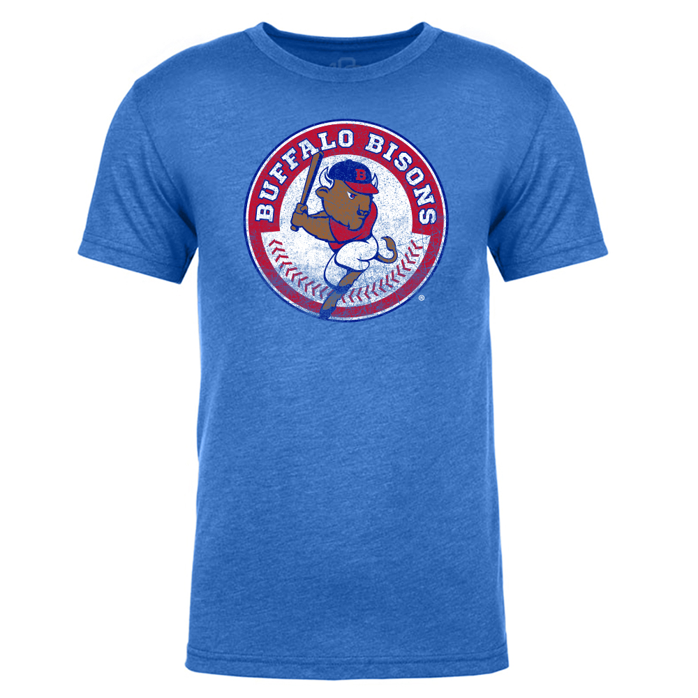 Buffalo Bisons Mens Retro Vintage T-Shirt