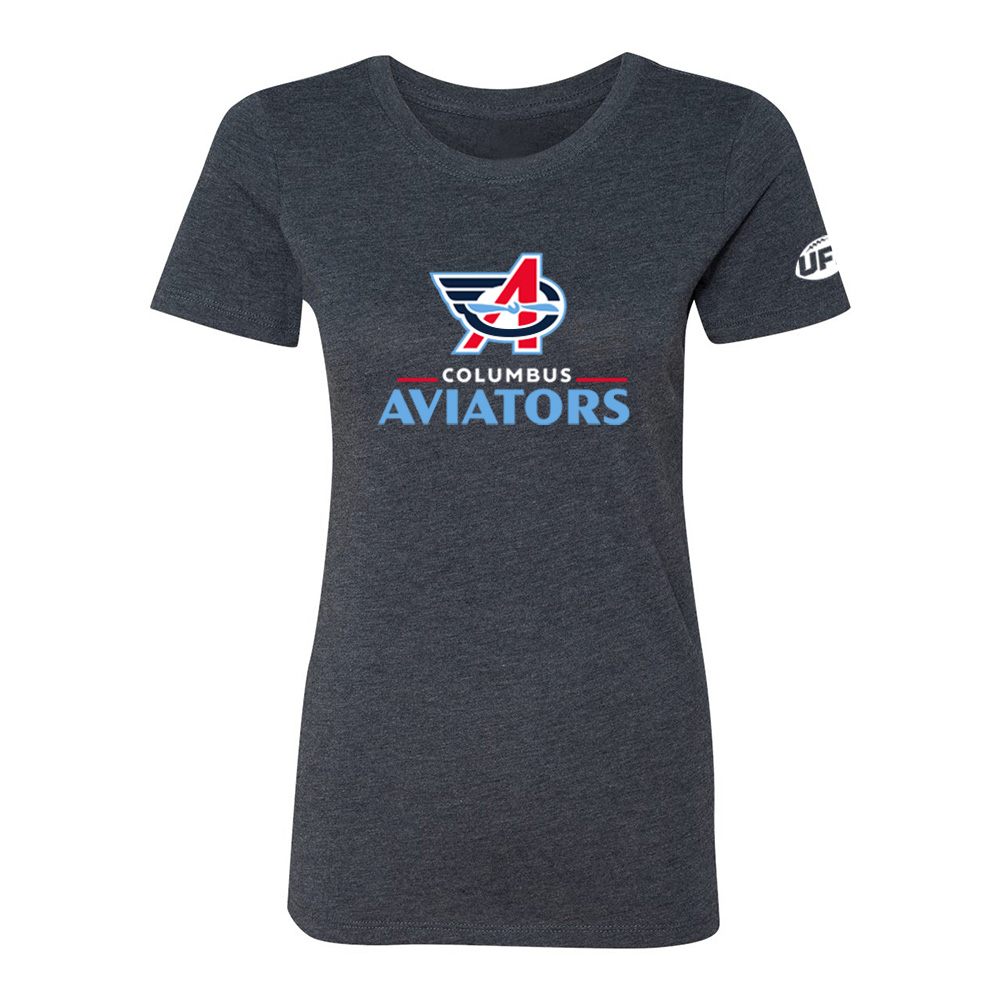 Columbus Aviators Womens Logo T-Shirt