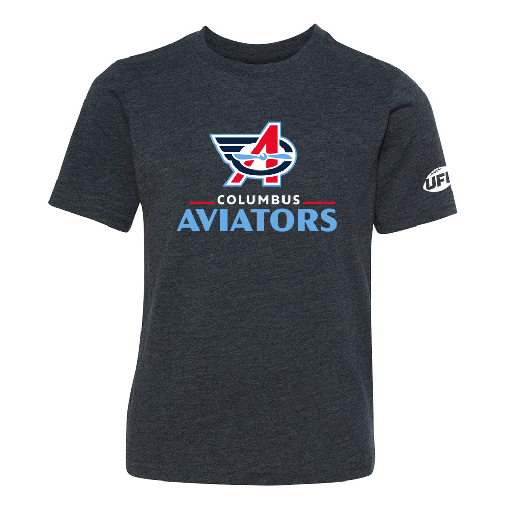 Columbus Aviators Youth Logo T-Shirt