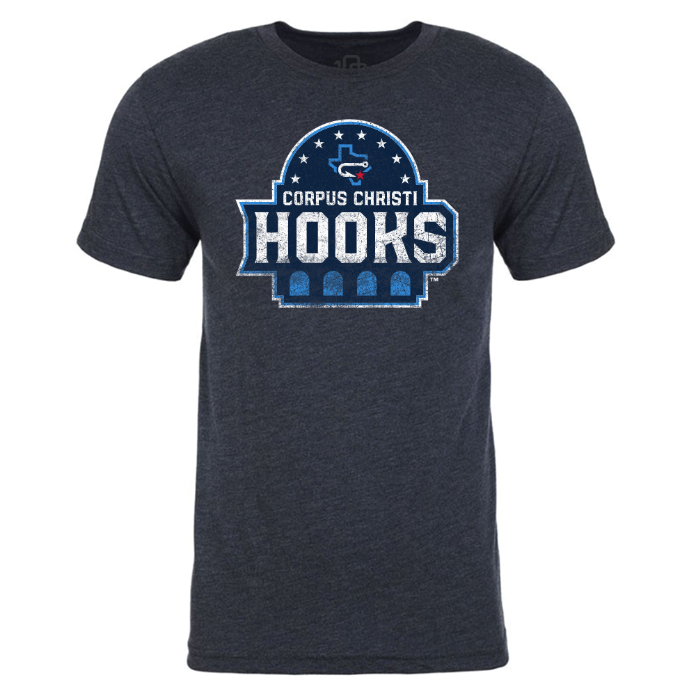 Corpus Christi Hooks Mens Retro Vintage T-Shirt