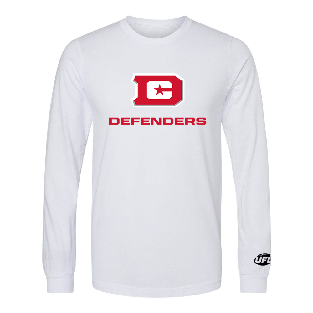 DC Defenders Mens Logo Long Sleeve T-Shirt
