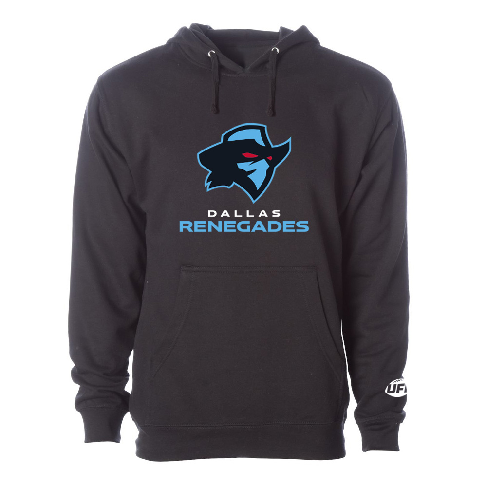 Dallas Renegades Mens Logo Hoodie