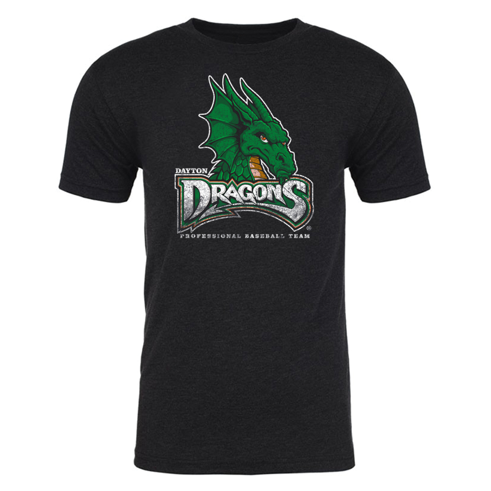 Dayton Dragons Mens Retro Vintage T-Shirt