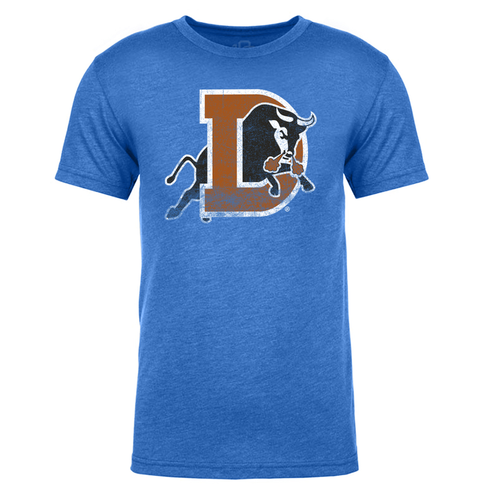 Durham Bulls Mens Retro Vintage T-Shirt