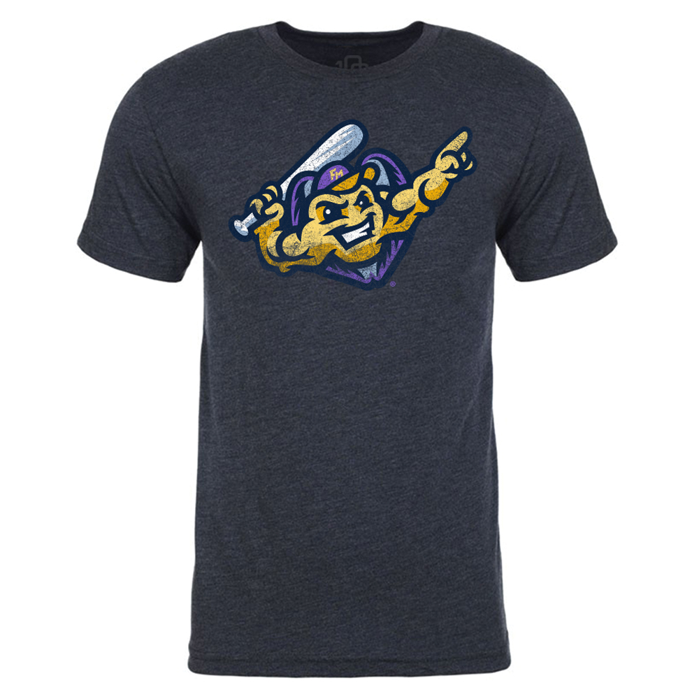 Fort Myers Mighty Mussels Mens Retro Vintage T-Shirt