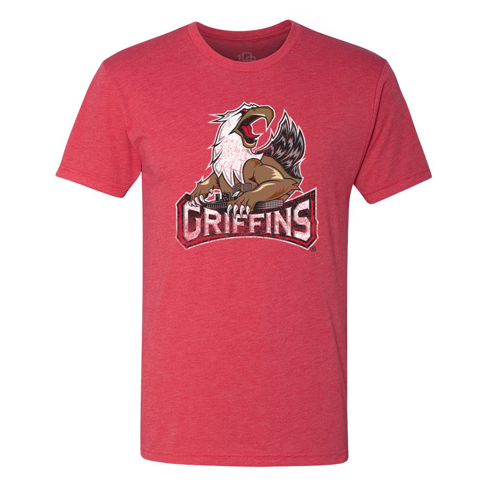Grand Rapids Griffins Mens Retro Vintage T-Shirt
