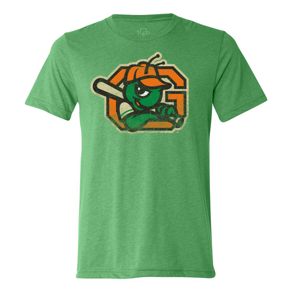 Greensboro Grasshoppers Mens Retro Vintage T-Shirt