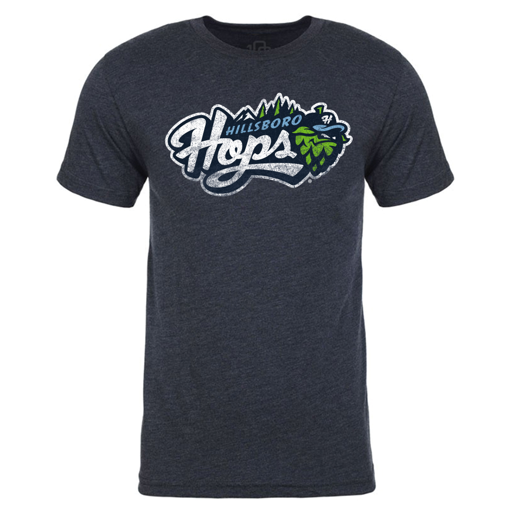 Hillsboro Hops Mens Retro Vintage T-Shirt
