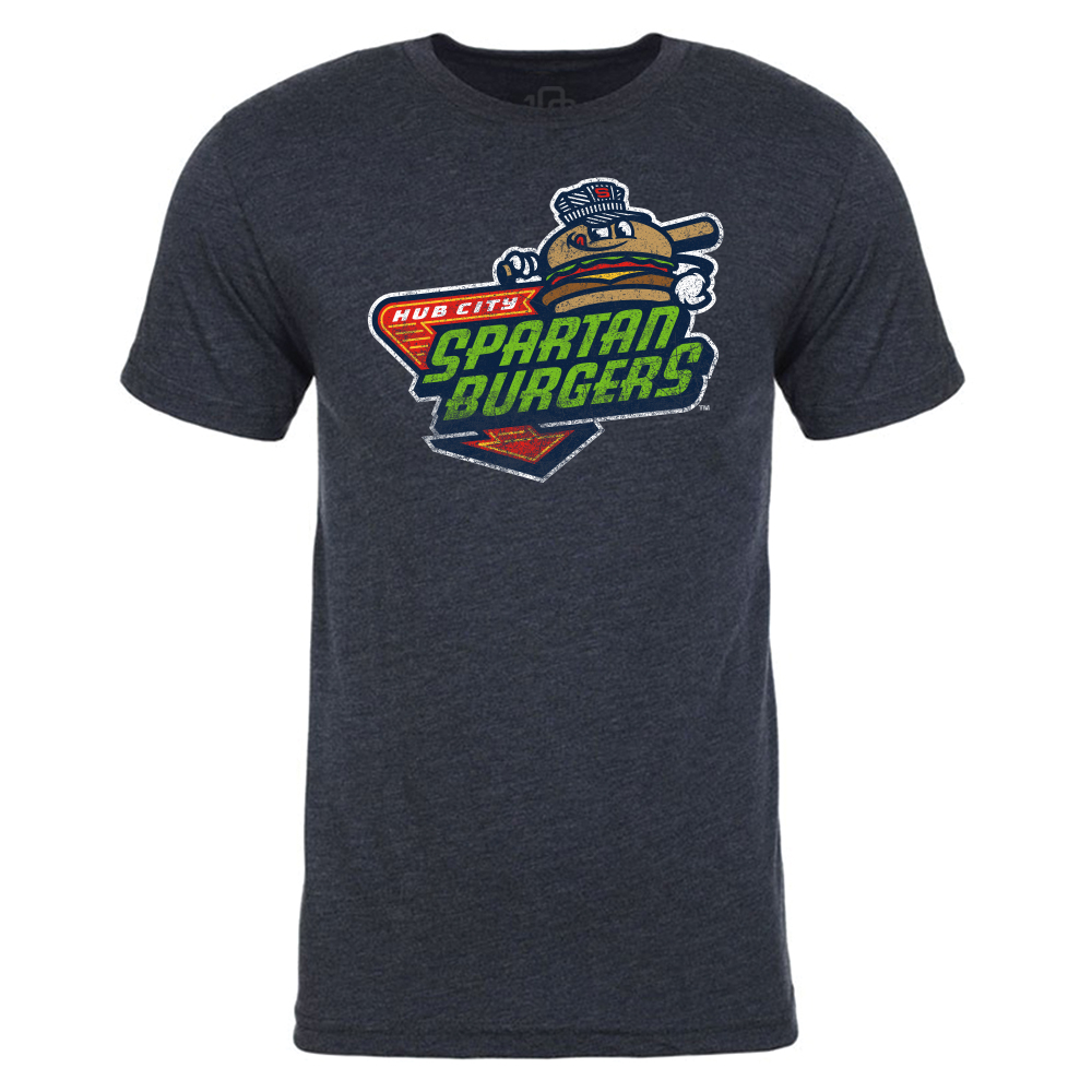 Hub City Spartanburgers Mens Retro Vintage T-Shirt