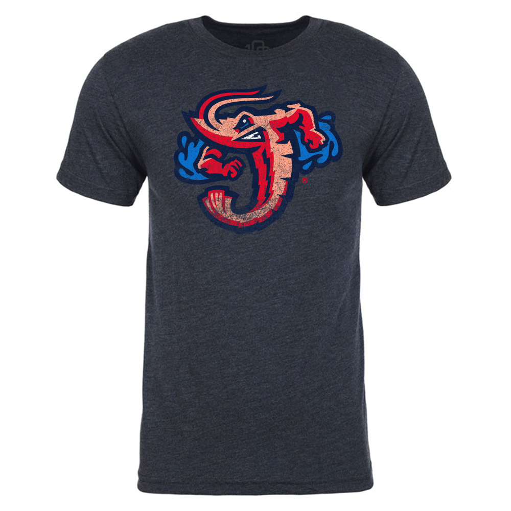 Jacksonville Jumbo Shrimp Mens Retro Vintage T-Shirt