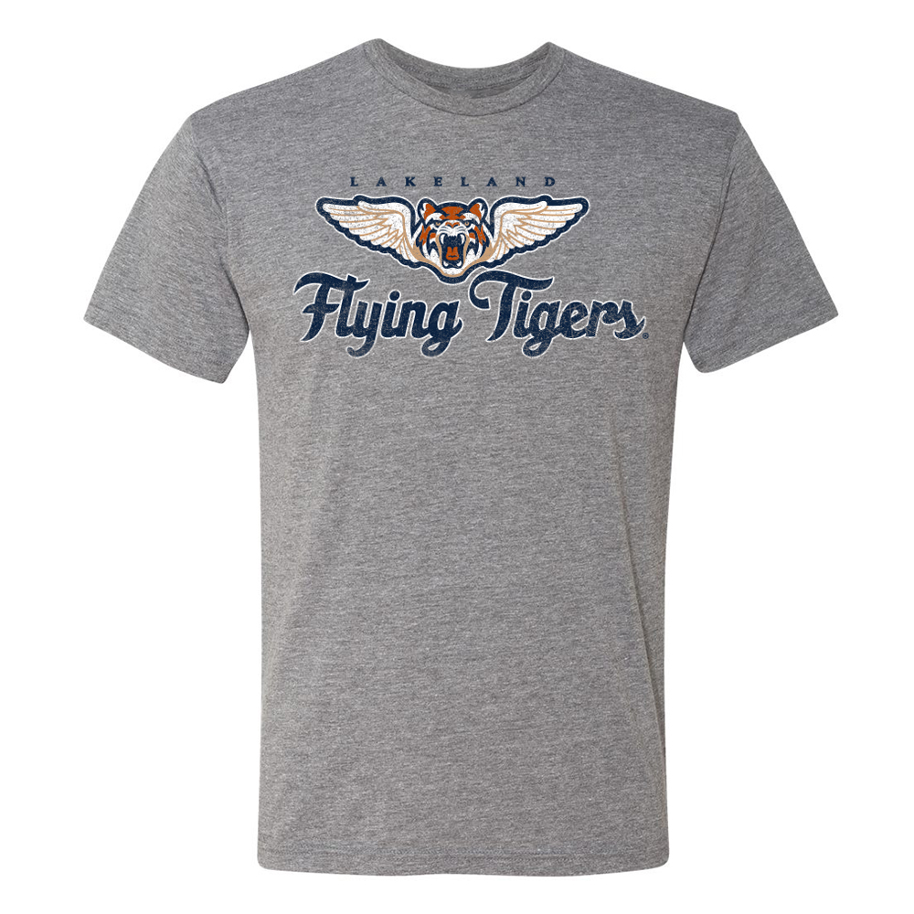 Lakeland Flying Tigers Mens Retro Vintage T-Shirt