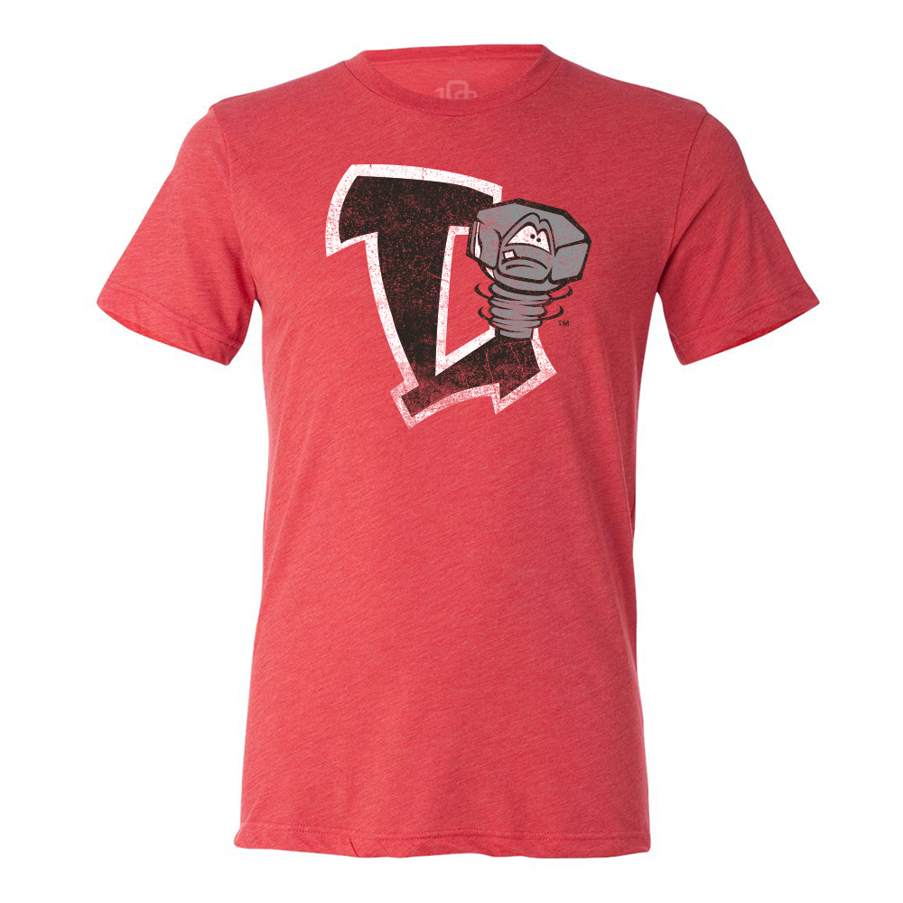 Lansing Lugnuts Mens Retro Vintage T-Shirt