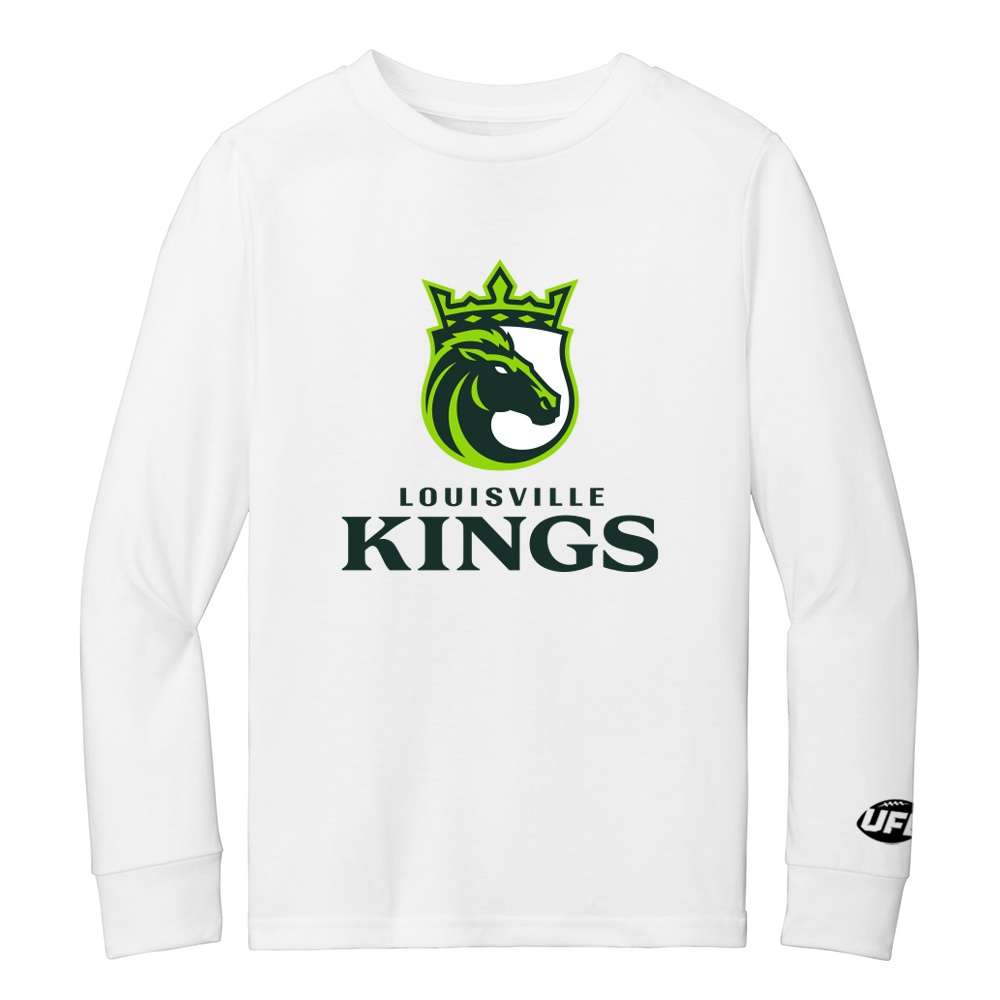 Louisville Kings Youth Logo Long Sleeve T-Shirt