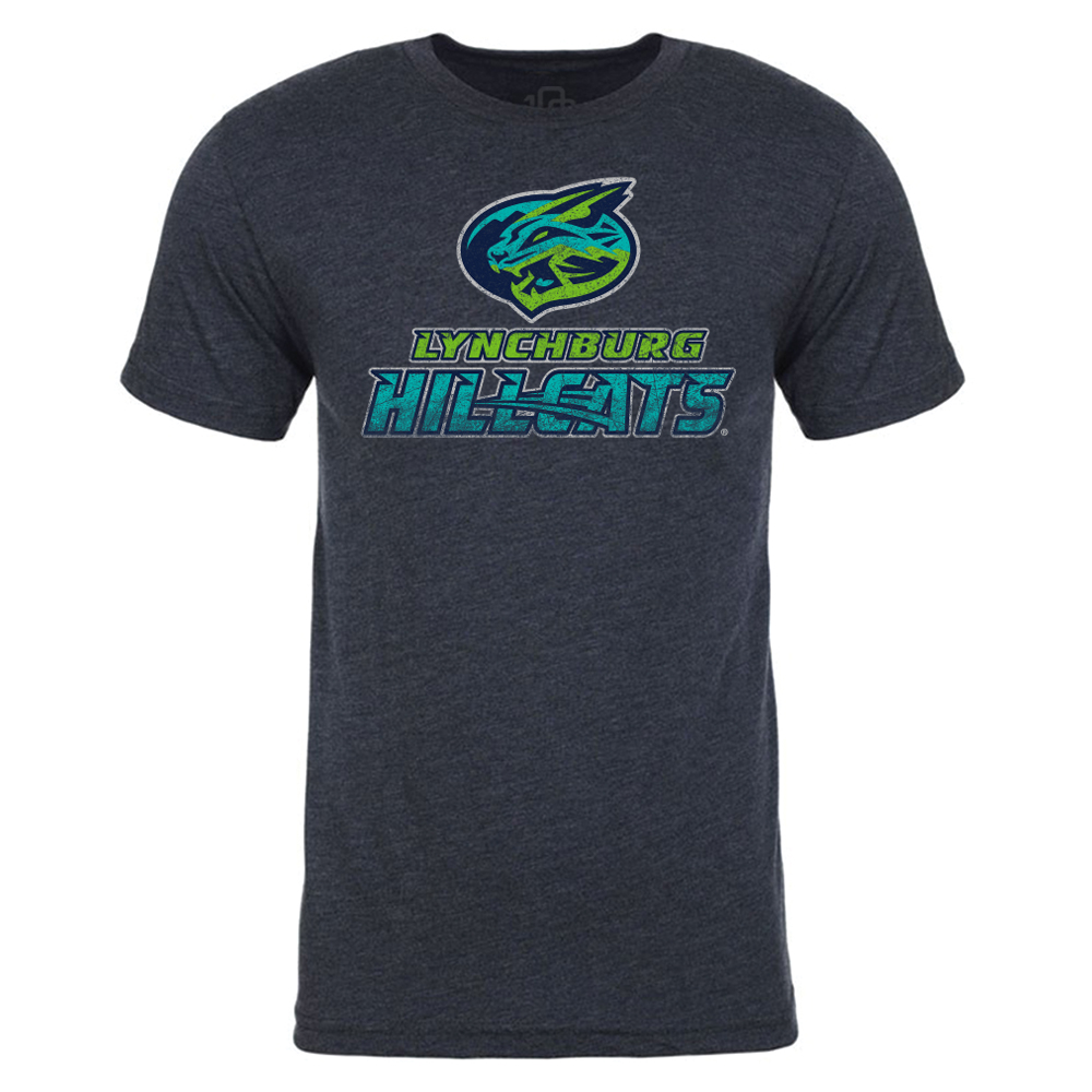 Lynchburg Hillcats Mens Retro Vintage T-Shirt
