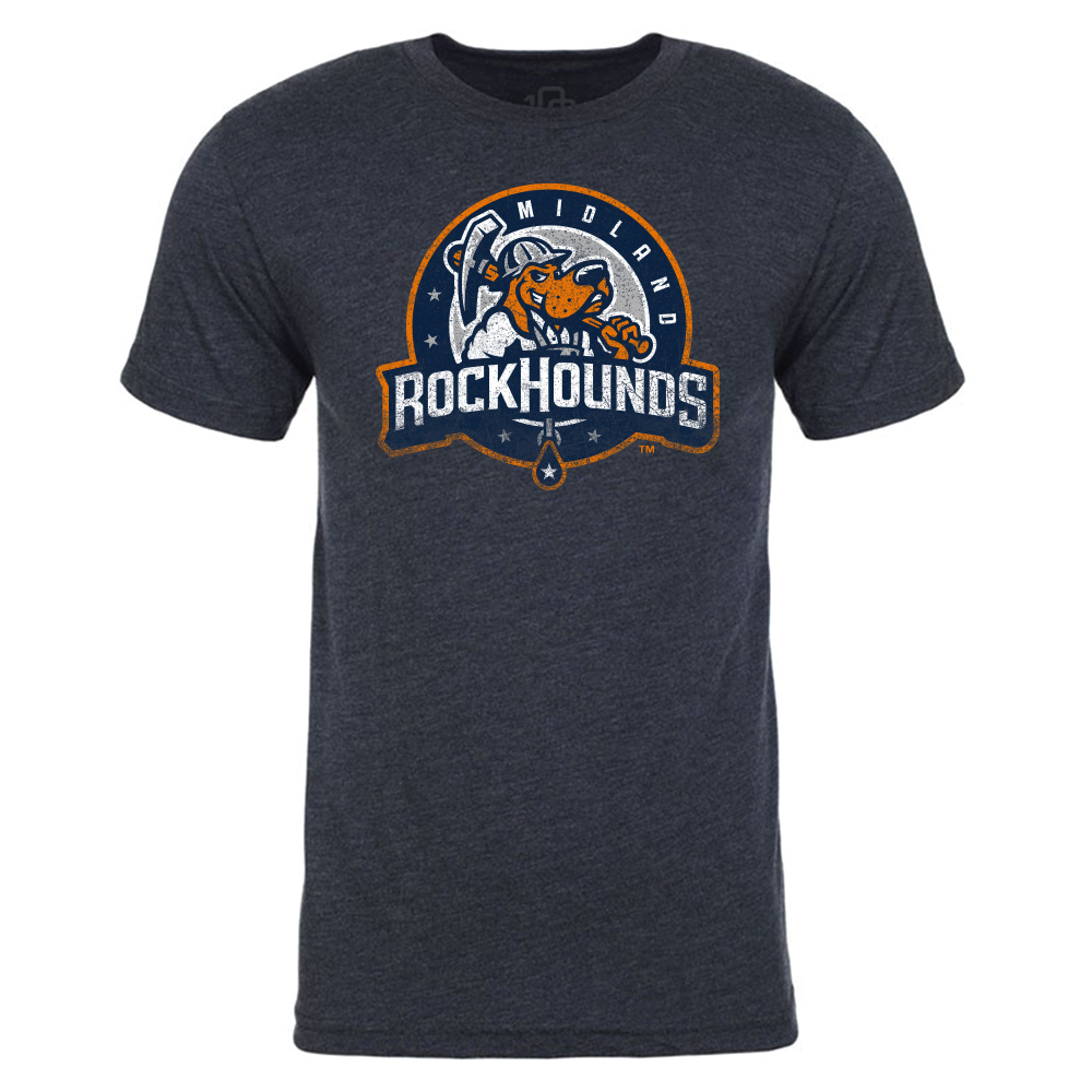 Midland Rockhounds Mens Retro Vintage T-Shirt