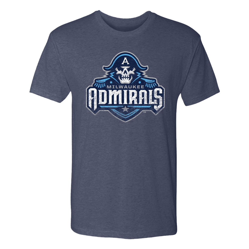 Milwaukee Admirals Mens Retro Vintage T-Shirt