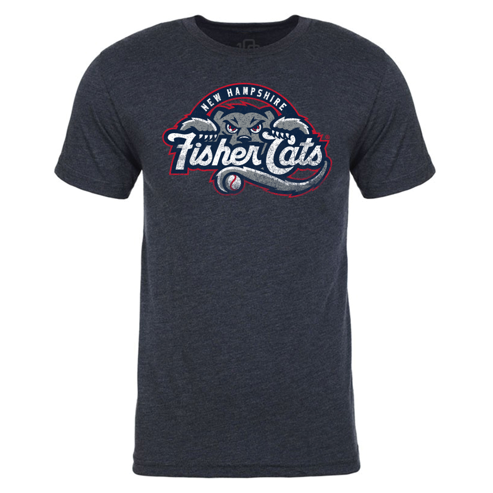 New Hampshire Fisher Cats Mens Retro Vintage T-Shirt