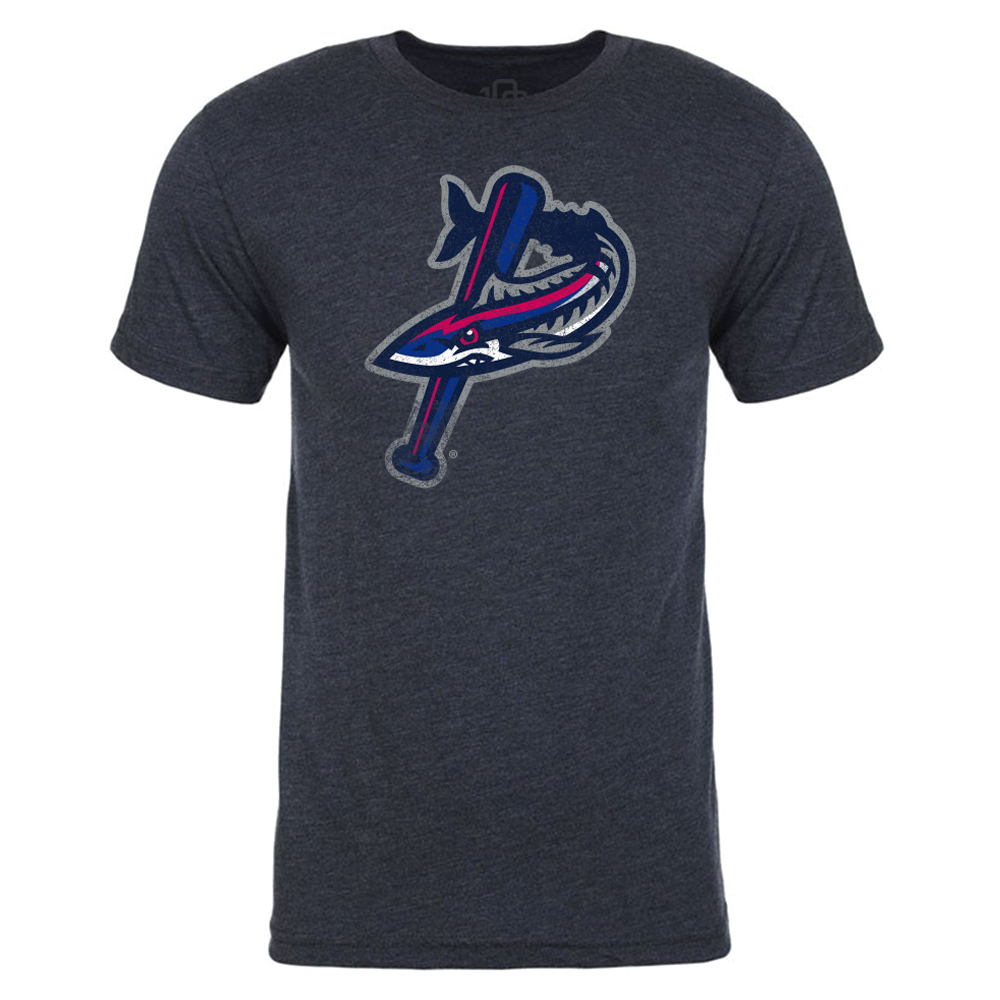 Pensacola Blue Wahoos Mens Retro Vintage T-Shirt
