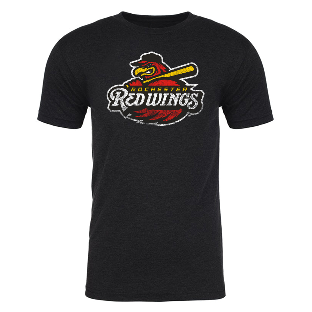 Rochester Red Wings Mens Retro Vintage T-Shirt