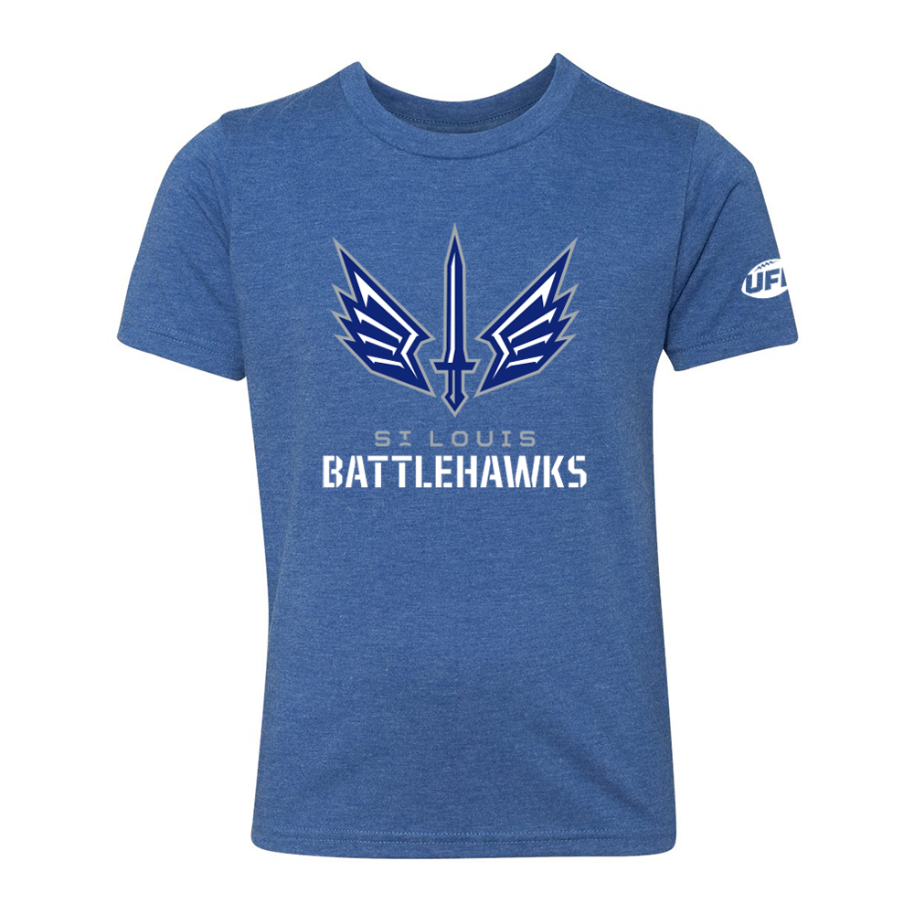 St. Louis Battlehawks Youth Logo T-Shirt