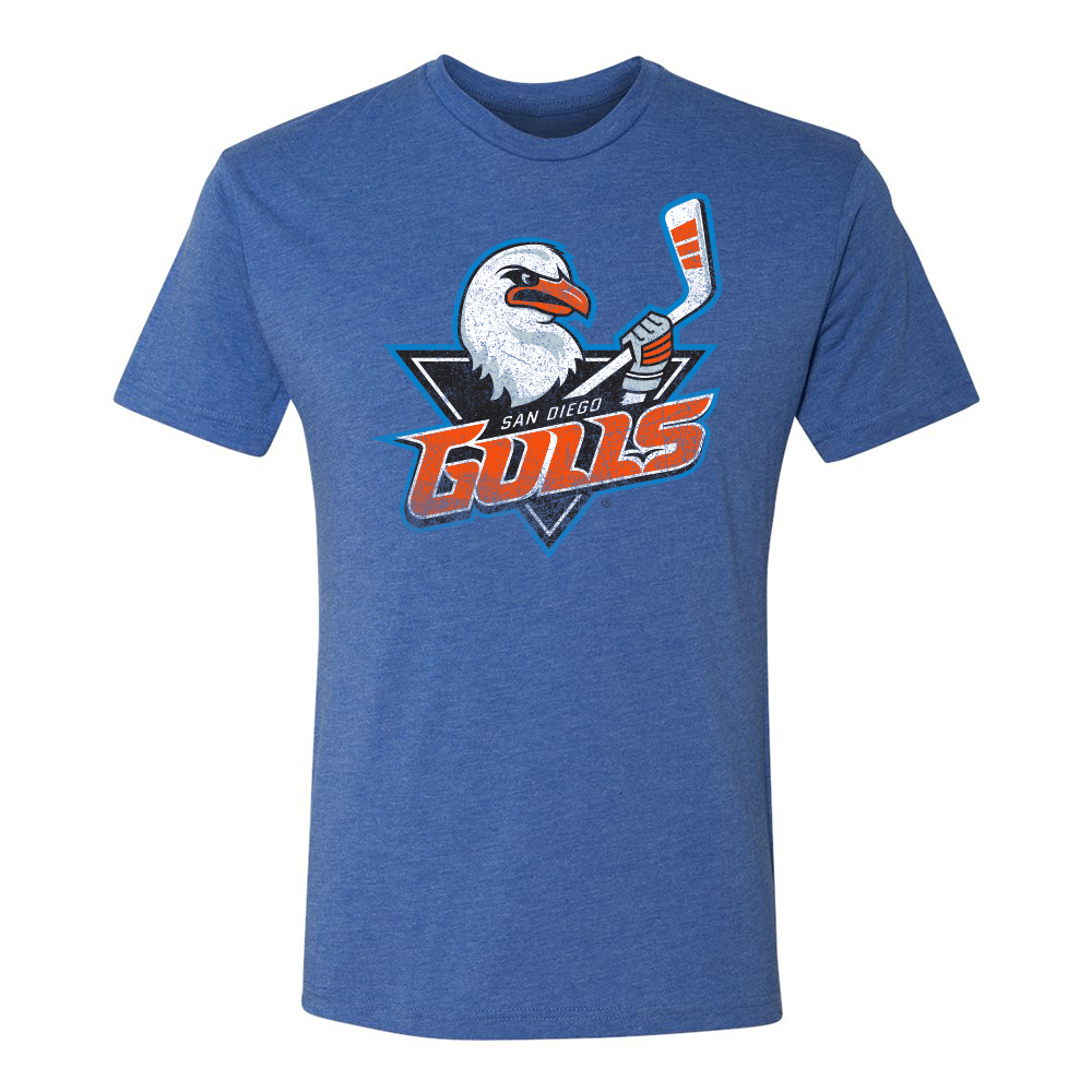 San Diego Gulls Mens Retro Vintage T-Shirt