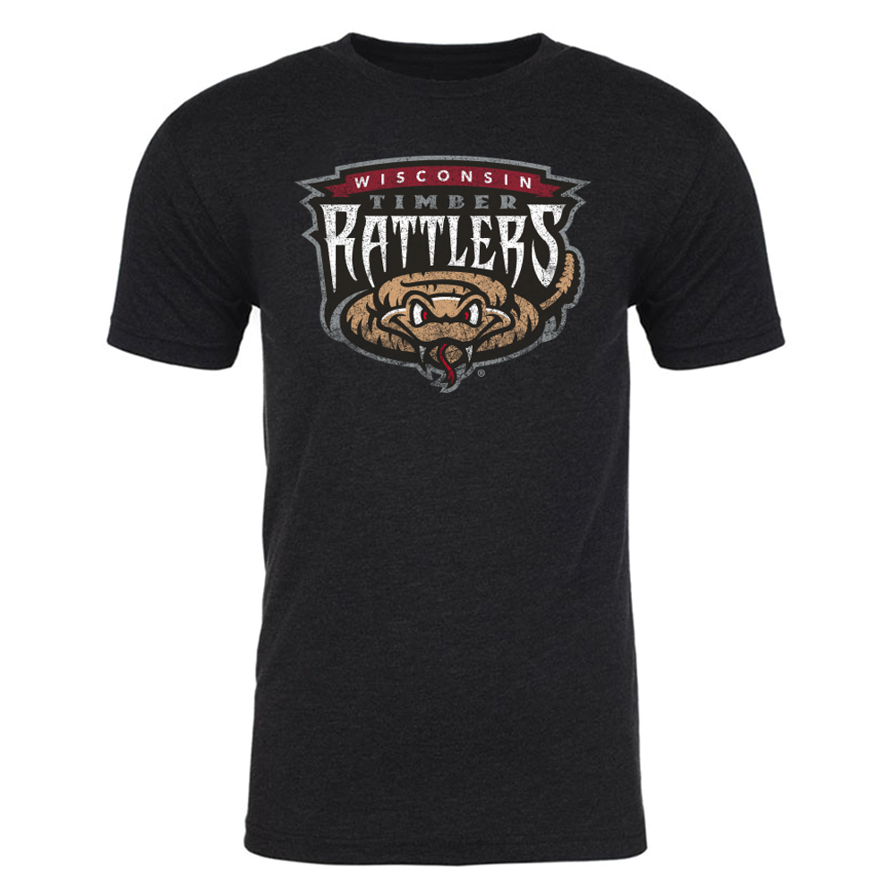 Wisconsin Timber Rattlers Mens Retro Vintage T-Shirt