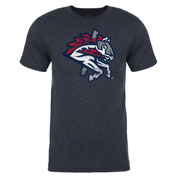 Binghamton Rumble Ponies Mens Retro Vintage T-Shirt