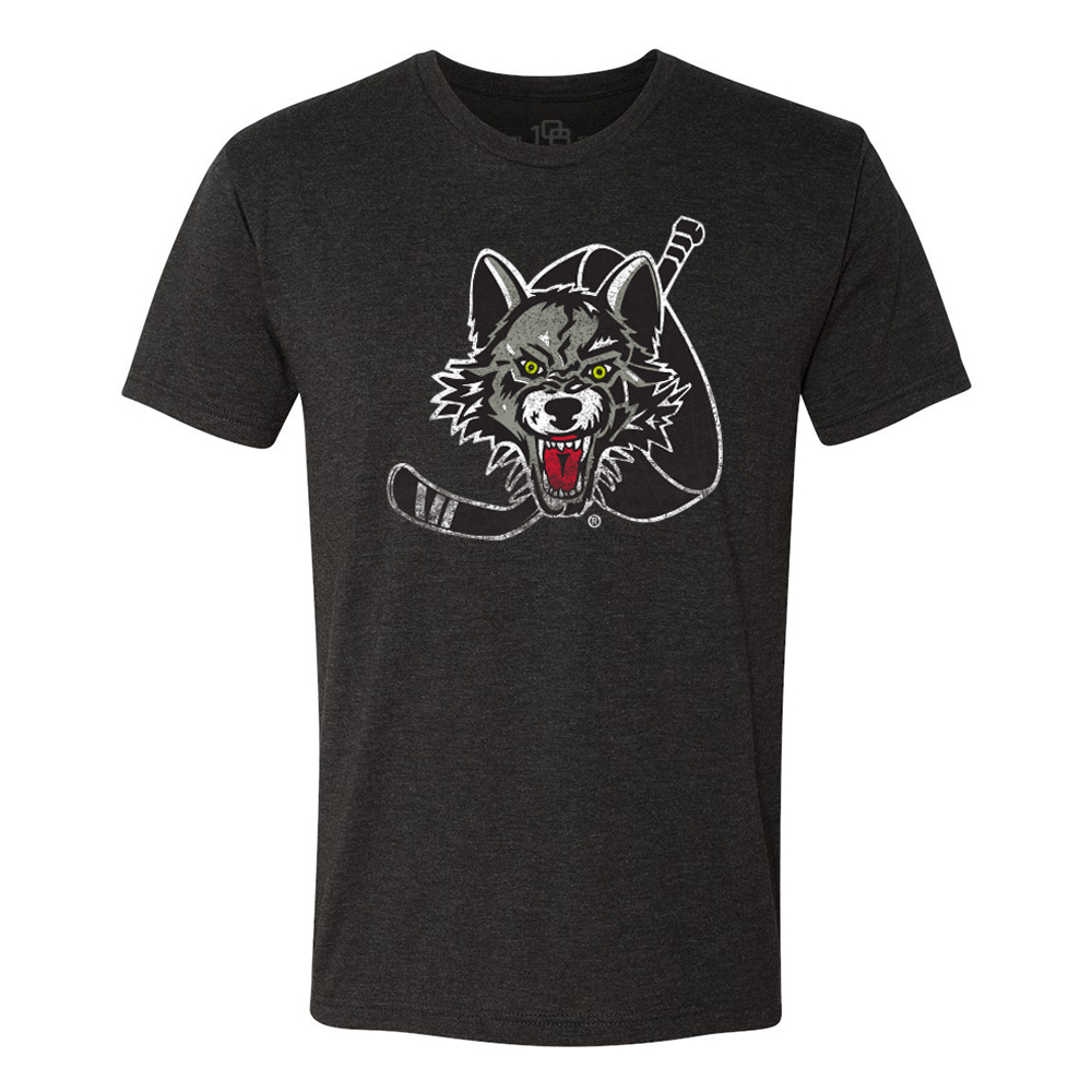 Chicago Wolves Mens Retro Vintage T-Shirt
