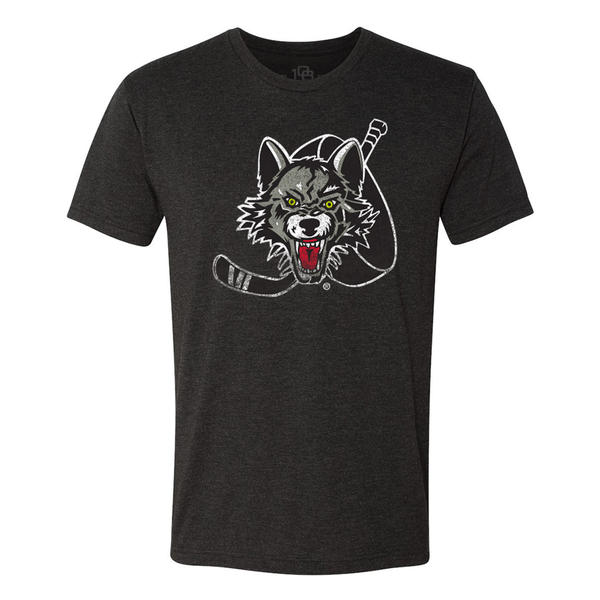 Chicago Wolves Mens Retro Vintage T-Shirt
