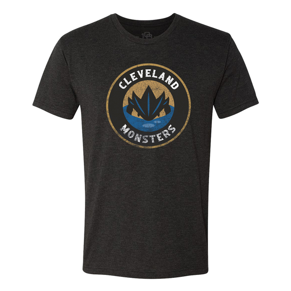 Cleveland Monsters Mens Retro Vintage T-Shirt