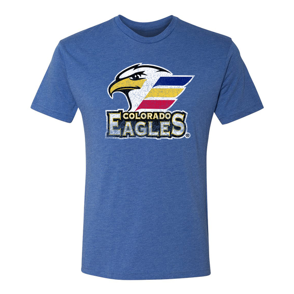 Colorado Eagles Mens Retro Vintage T-Shirt