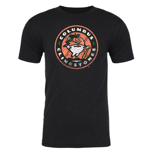 Columbus Clingstones Mens Retro Vintage T-Shirt