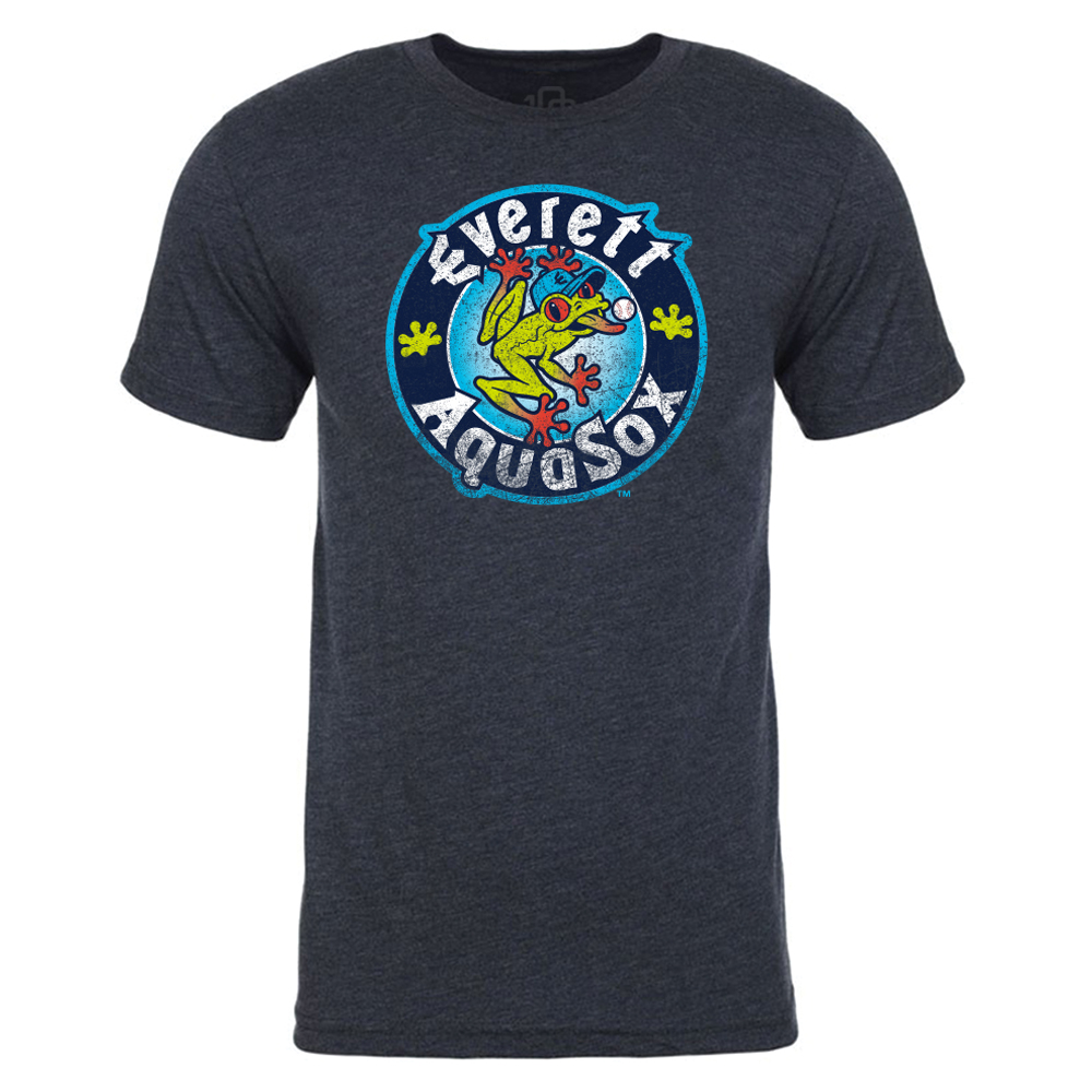 Everett AquaSox Mens Retro Vintage T-Shirt