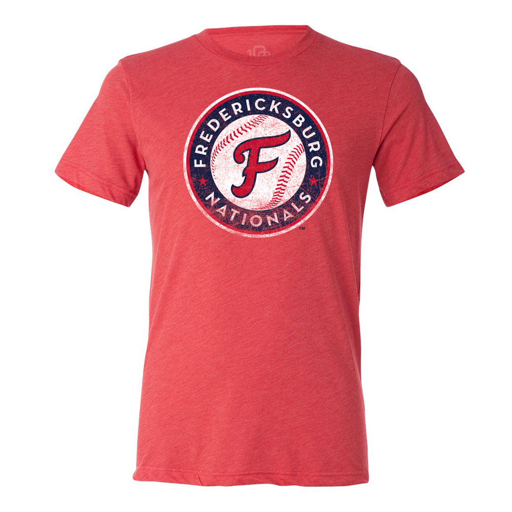 Fredericksburg Nationals Mens Retro Vintage T-Shirt