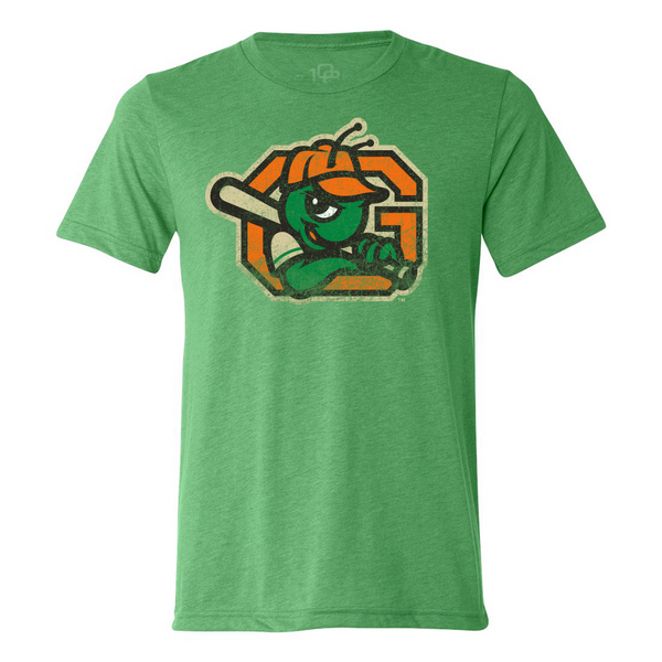 Greensboro Grasshoppers Mens Retro Vintage T-Shirt