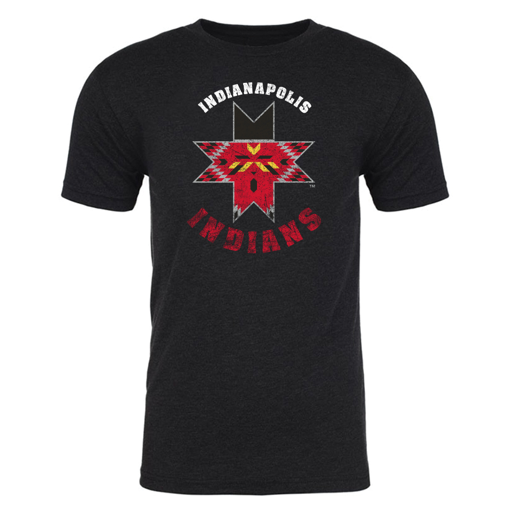 Indianapolis Indians Mens Retro Vintage T-Shirt