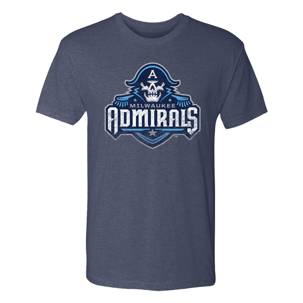 Milwaukee Admirals Mens Retro Vintage T-Shirt