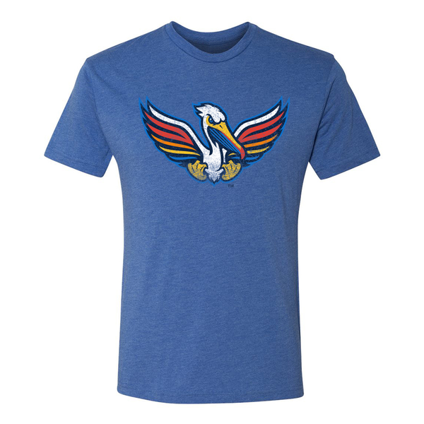 Myrtle Beach Pelicans Mens Retro Vintage T-Shirt
