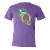 Queens Kings Mens Retro Vintage T-Shirt