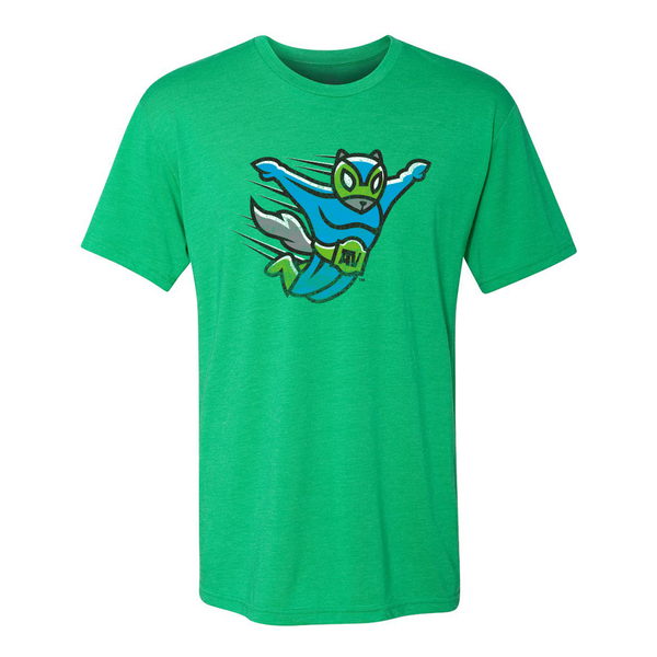 Richmond Flying Squirrels Mens Retro Vintage T-Shirt